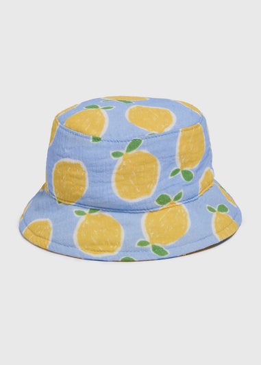 Baby Blue Leon Bucket Hat (Newborn-24mths)