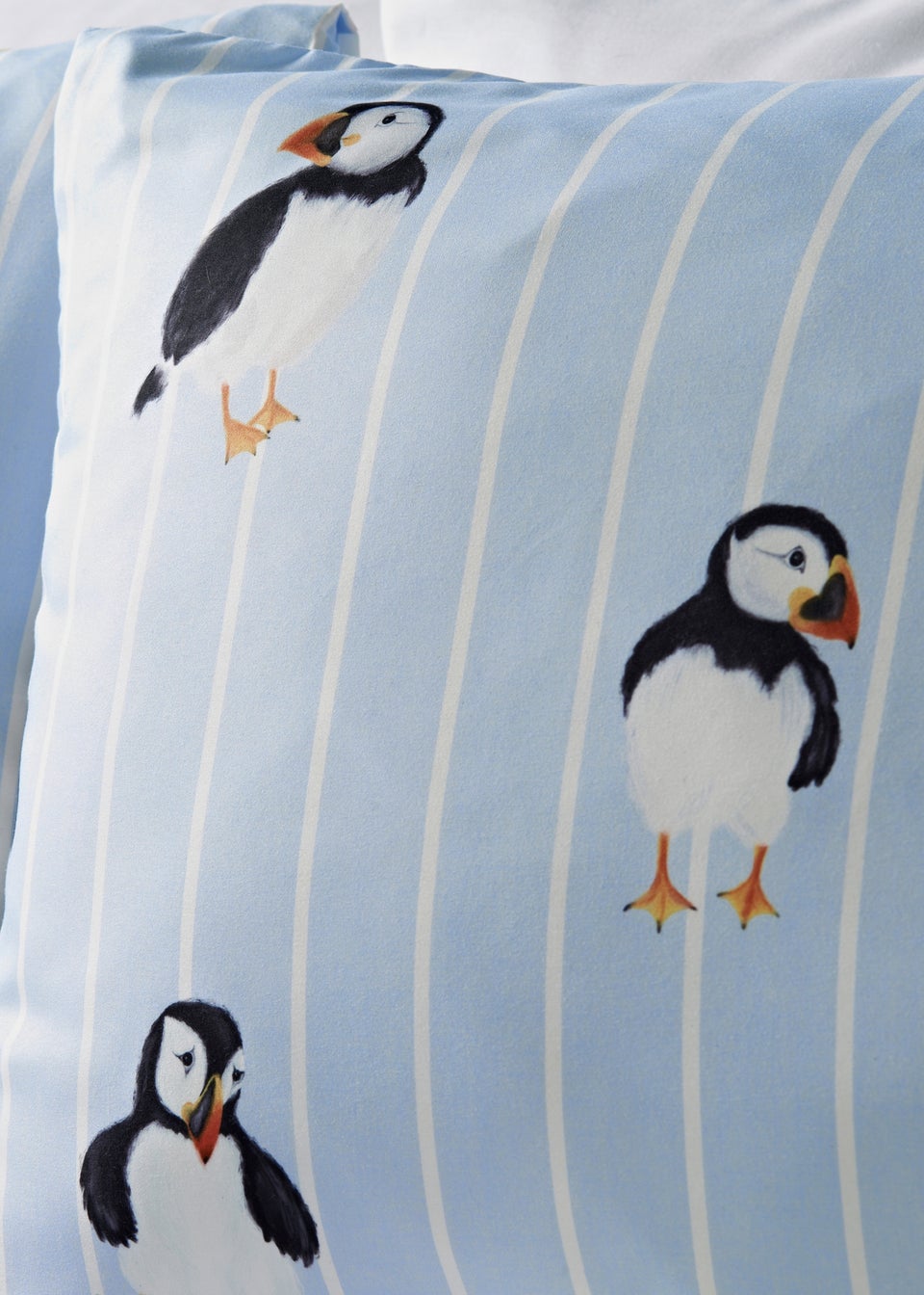 Blue Puffin Duvet Set