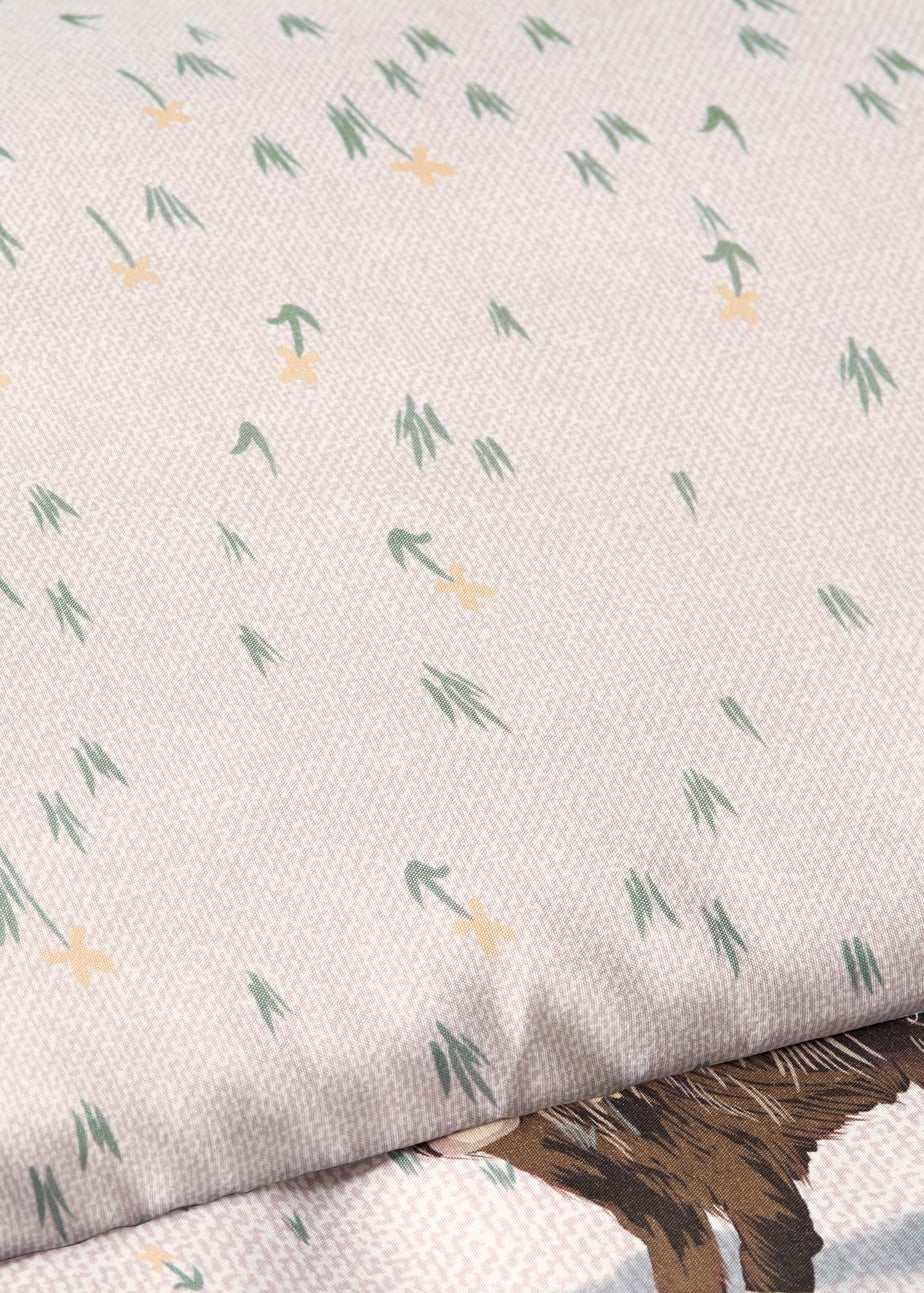 Multicolour Highland Cow Duvet Set