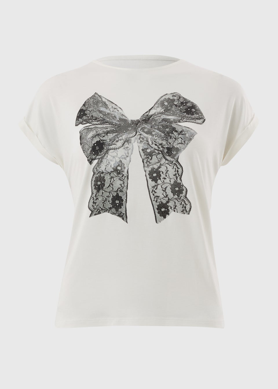 White Bow T-Shirt
