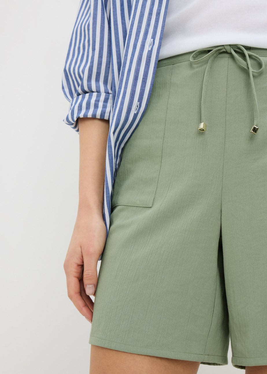 Sage Green Clipper Shorts