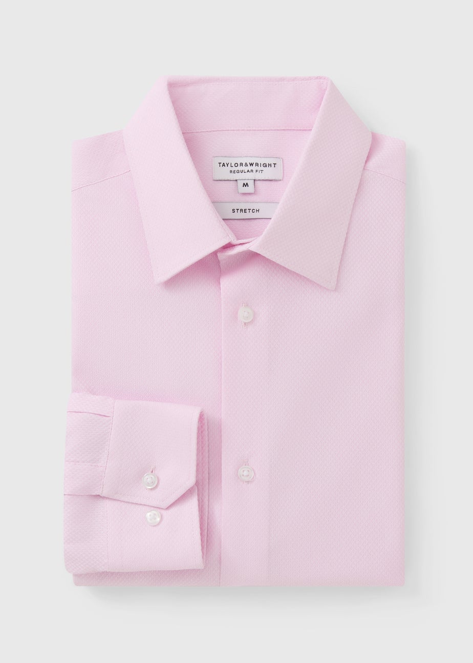 Pink Regular Long Sleeve Shirt