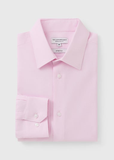 Pink Regular Long Sleeve Shirt