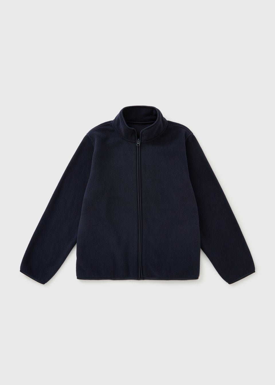 Boys Navy Zip Fleece (4-13yrs)