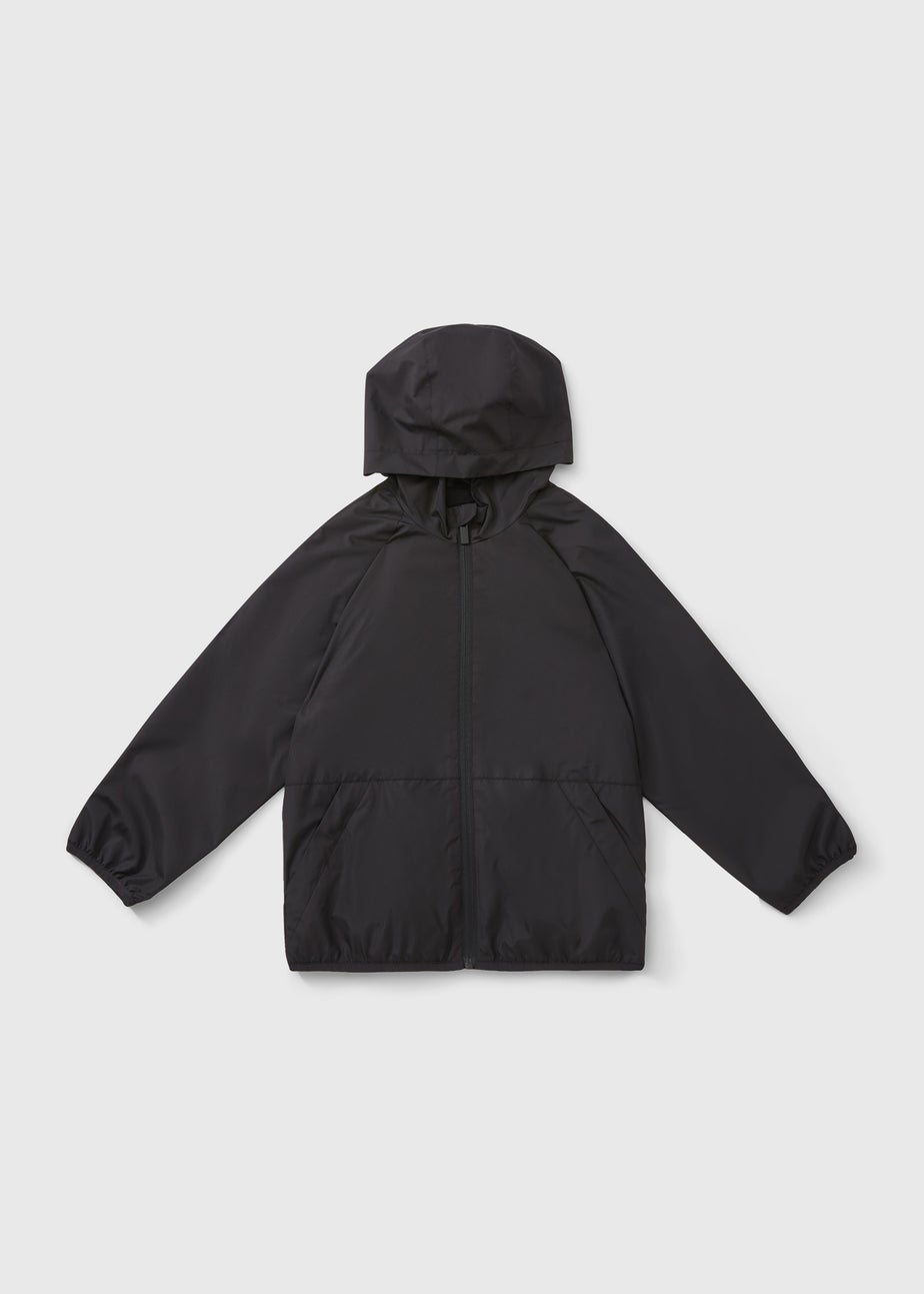Boys Black Lightweight Jacket (4-13yrs)