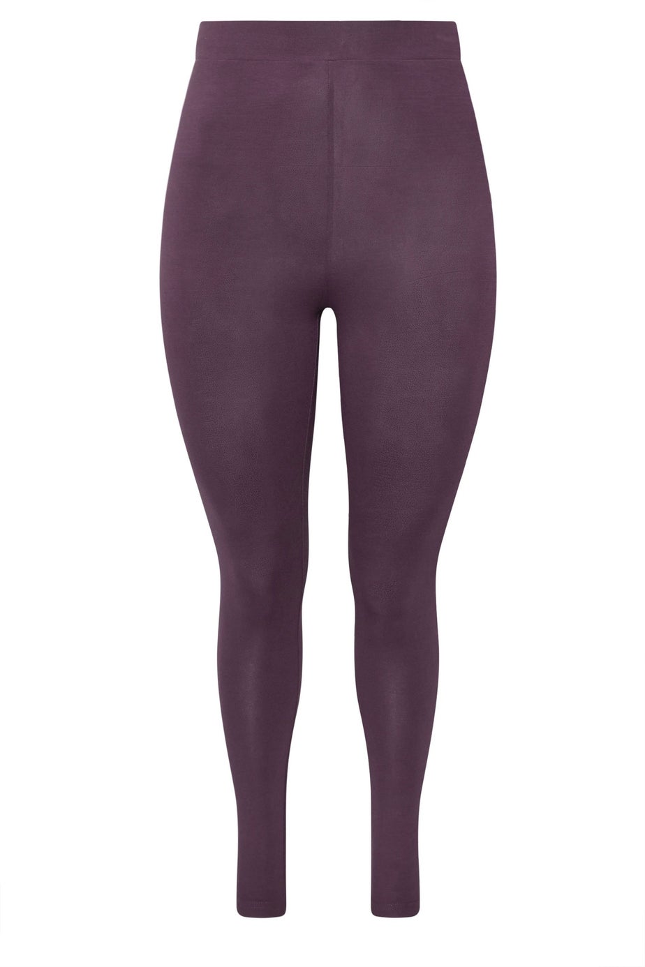 Yours Curve Purple High Waisted Leggings