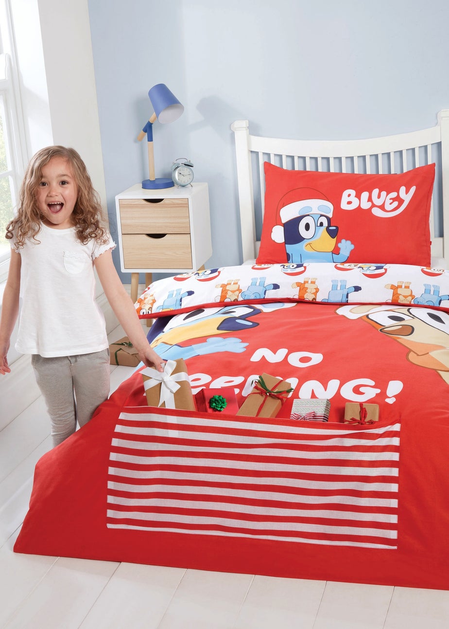 Bluey Pocket Red Duvet Set