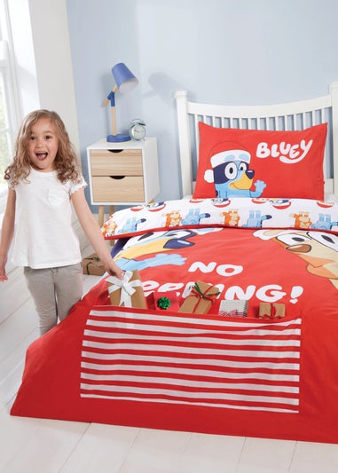 Bluey Pocket Red Duvet Set