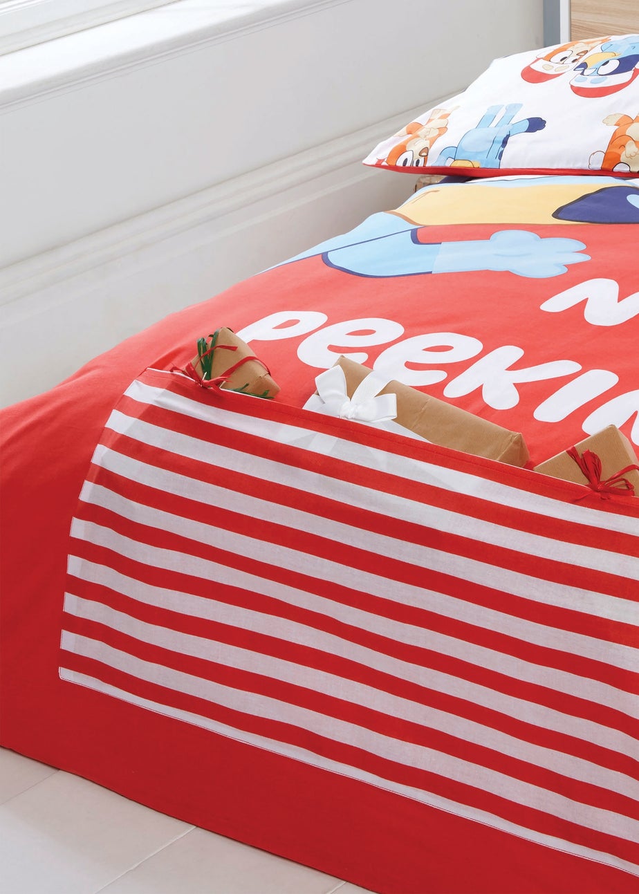 Bluey Pocket Red Duvet Set