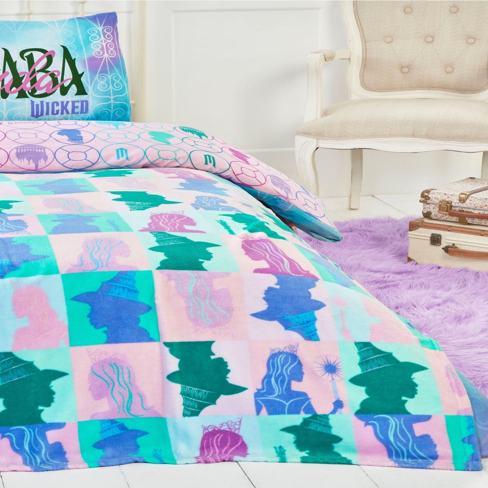 Wicked 2 Purple Fleece Blanket
