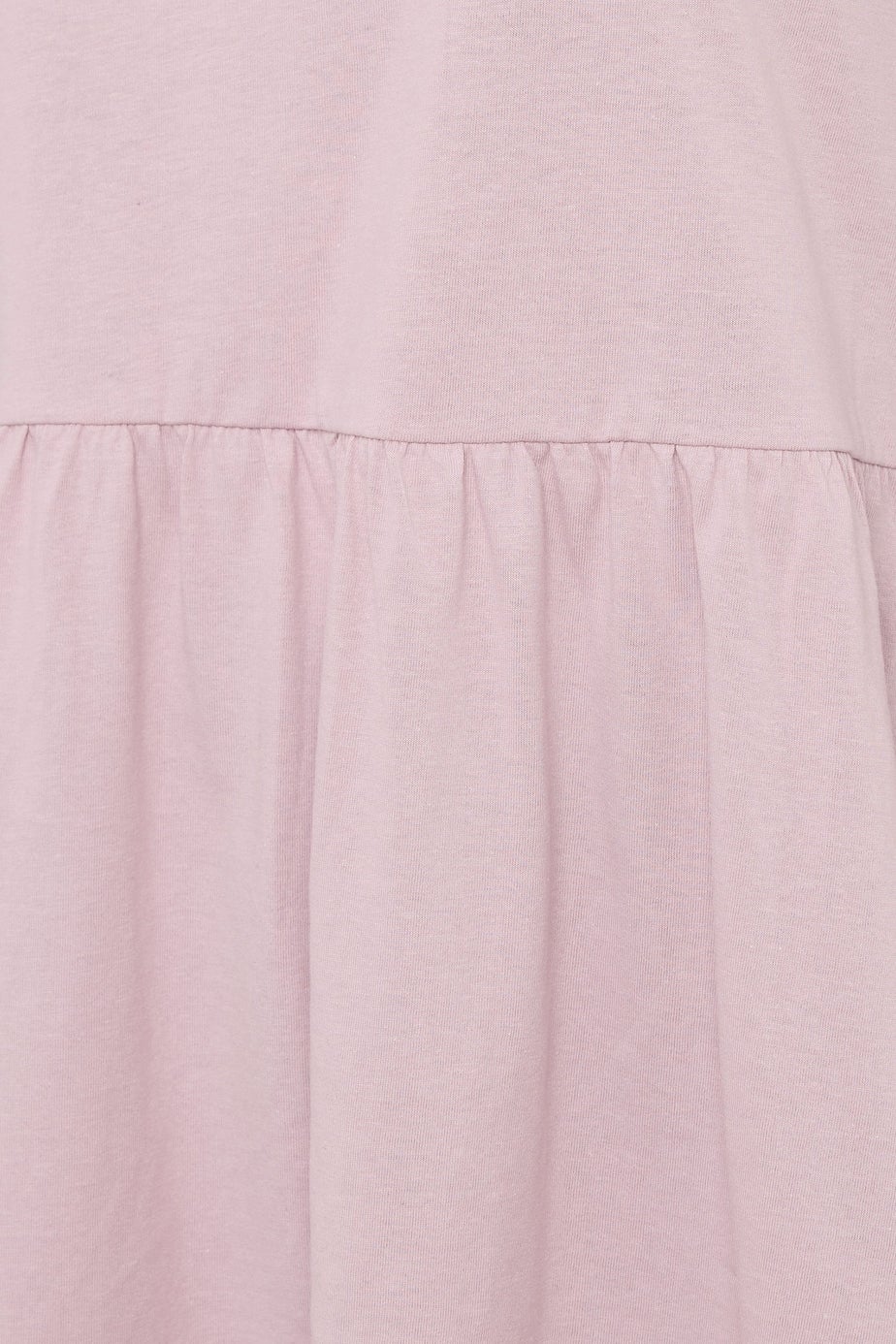 Yours Curve Light Pink Cotton Peplum Top