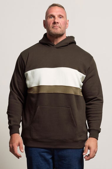 BadRhino Brown Cut & Sew Hoodie