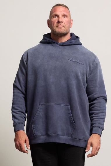 BadRhino Navy Blue Sun Bleached Hoodie