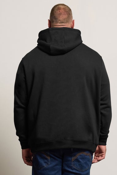 BadRhino Black Eagle Graphic Print Hoodie