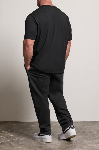 BadRhino Black Open Hem Joggers