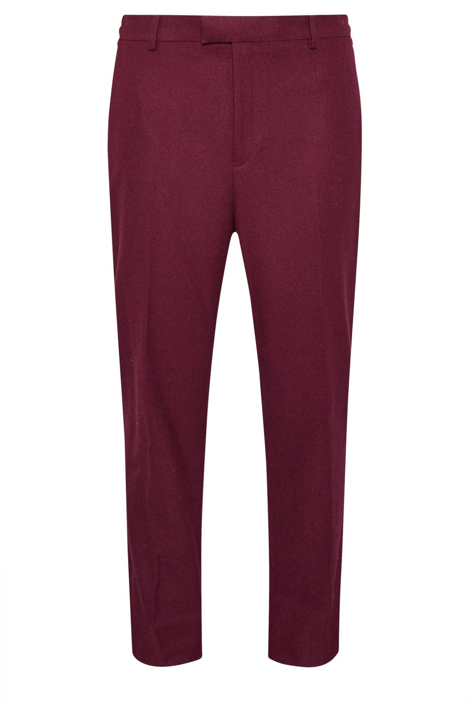 BadRhino Tailoring Burgundy Red Tweed Suit Trousers