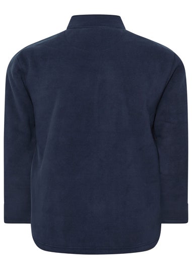 BadRhino Navy Blue Borg Fleece Jacket