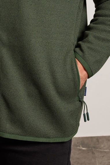 BadRhino Full Zip Textured Fleece Jacket