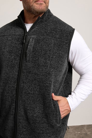 BadRhino Grey Fleece Pocket Gilet