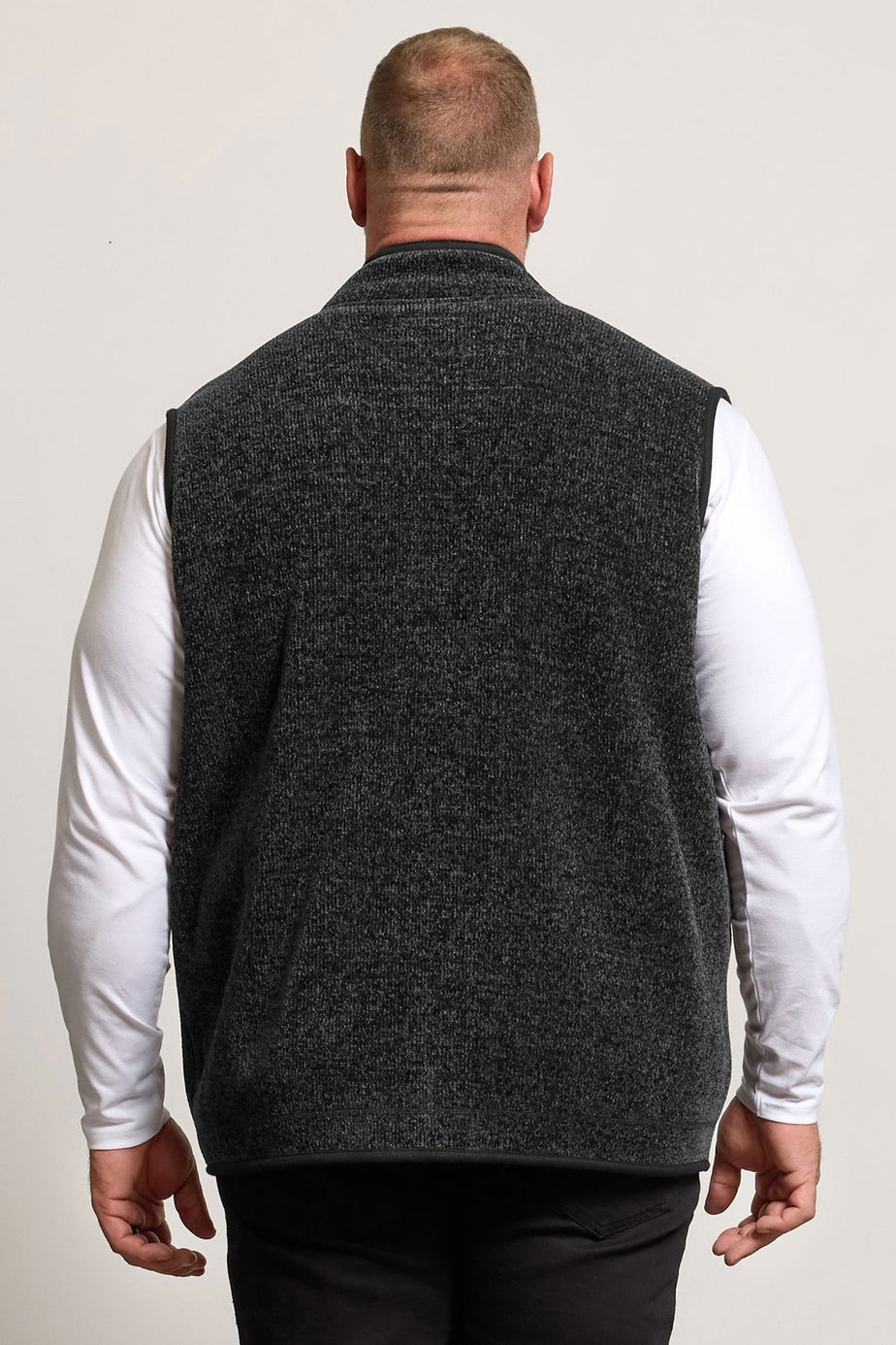 BadRhino Grey Fleece Pocket Gilet