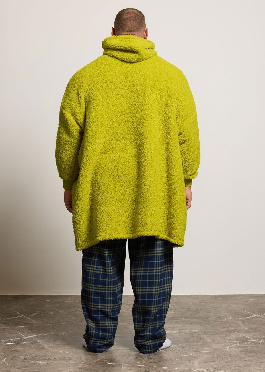 BadRhino Green Grinch Blanket Hoodie