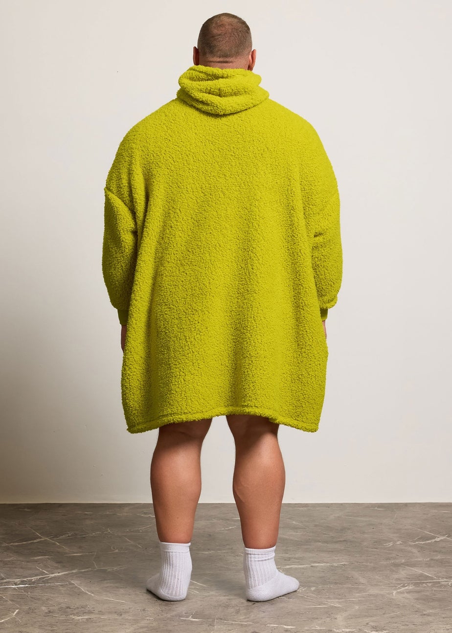 BadRhino Green Grinch Blanket Hoodie