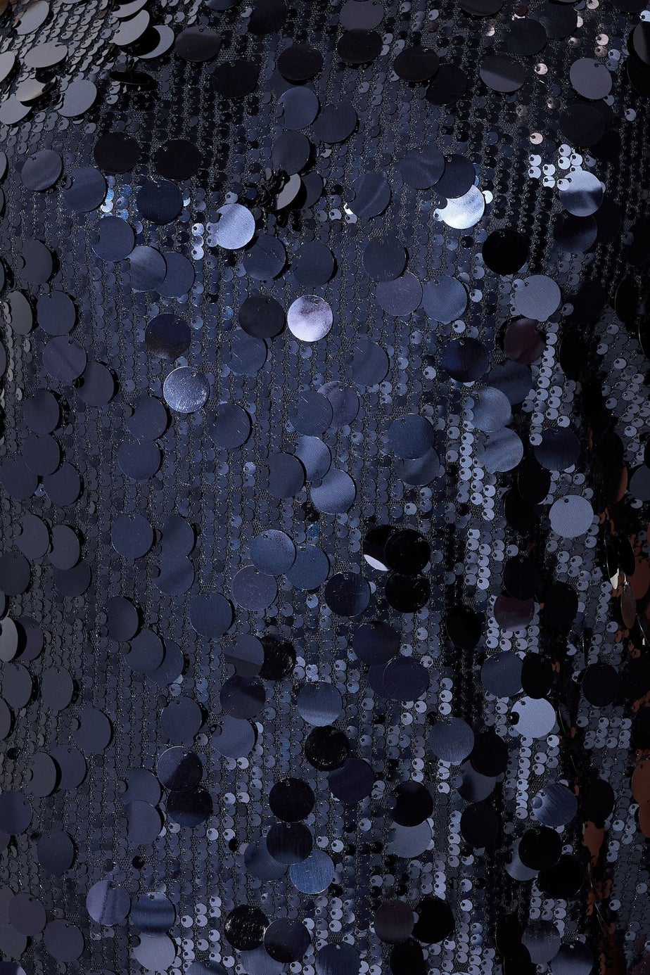 Yours London Curve Navy Blue Sequin T-Shirt Dress