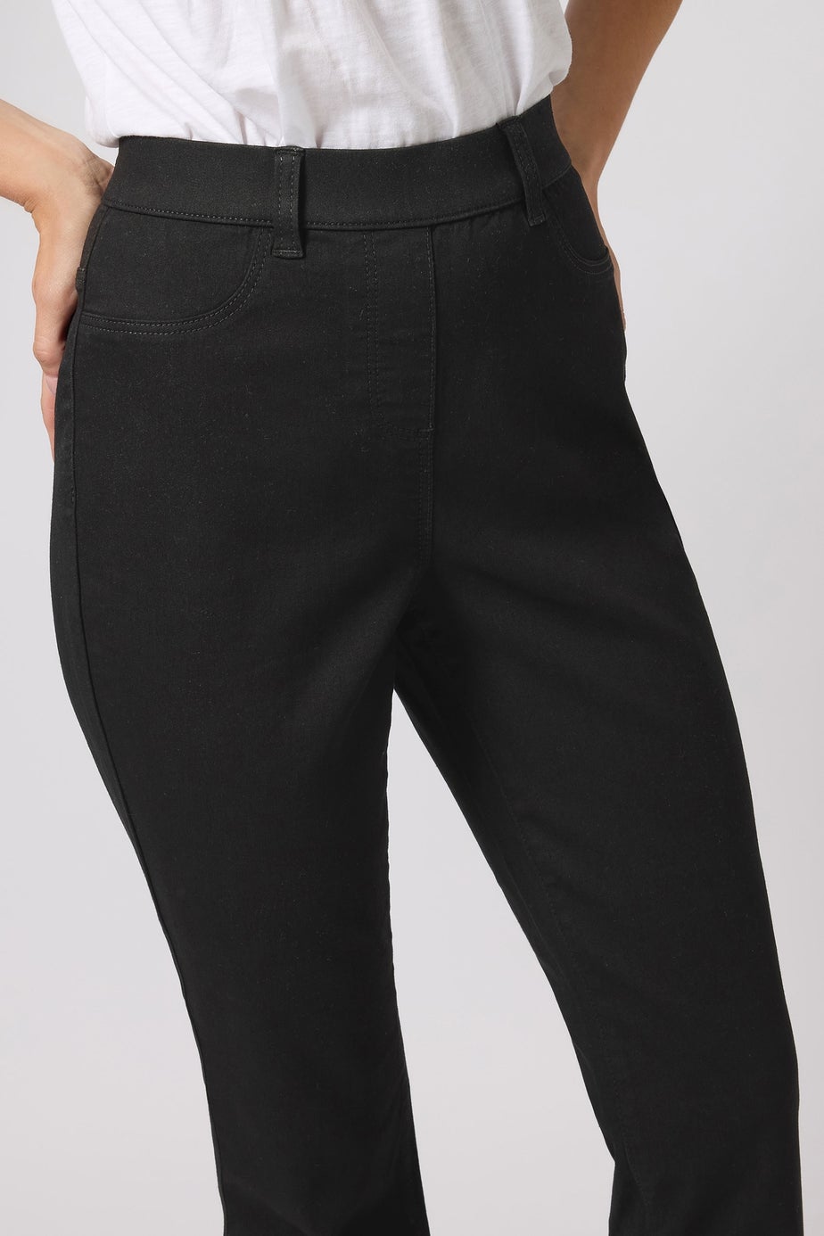 M&Co Black Bootcut Jeggings