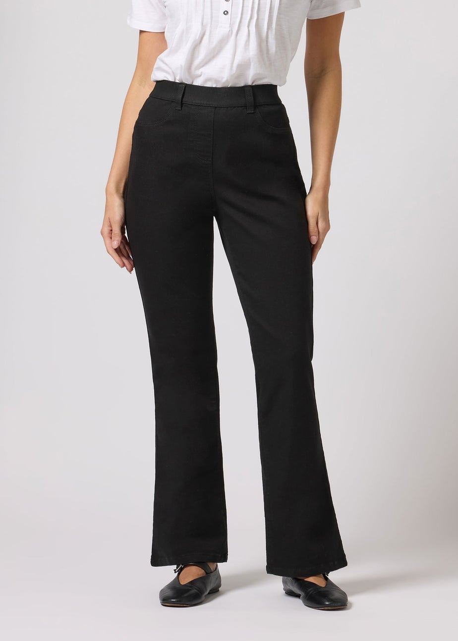 M&Co Black Bootcut Jeggings