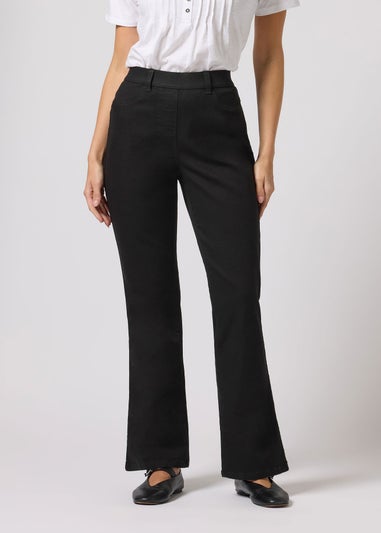 M&Co Black Bootcut Jeggings