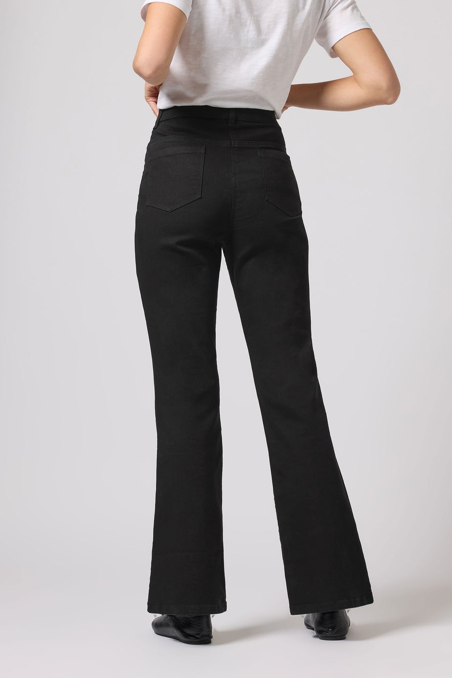 M&Co Black Bootcut Jeggings