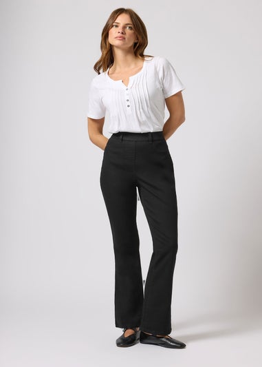 M&Co Black Bootcut Jeggings