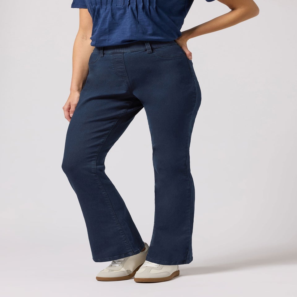 M&Co Indigo Blue Bootcut Jeggings