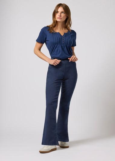 M&Co Indigo Blue Bootcut Jeggings