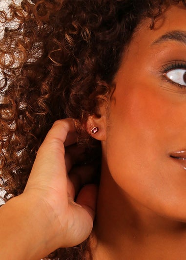 Say It With Yellow Gold October Opal Birthstone Earrings