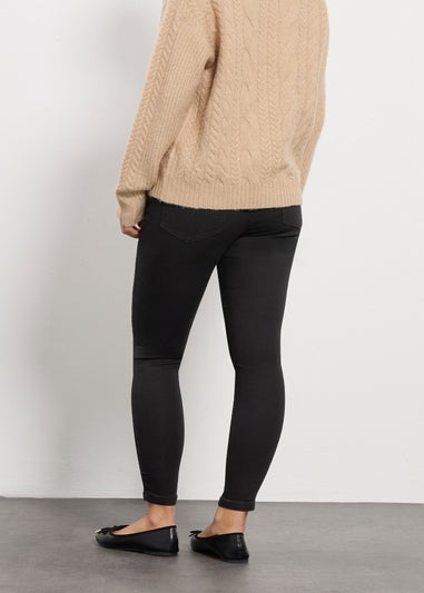 M&Co Petite Black Skinny Jeggings