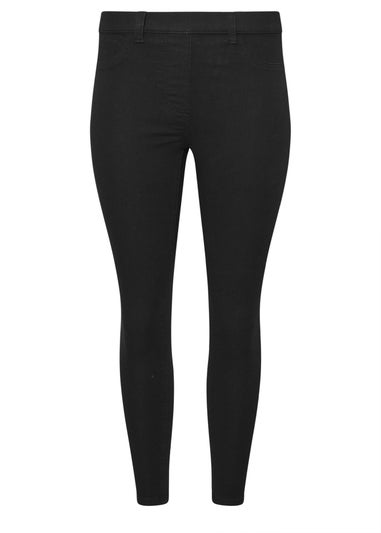 M&Co Petite Black Skinny Jeggings