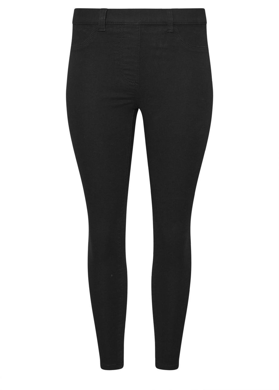 M&Co Petite Black Skinny Jeggings