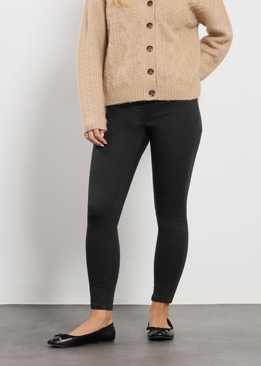 M&Co Petite Black Skinny Jeggings