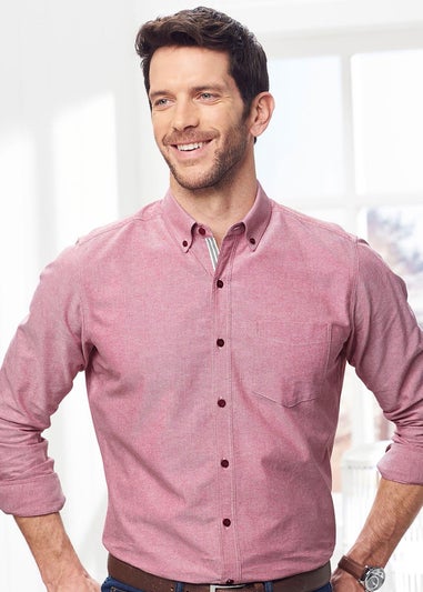 Cotton Traders Sienna Iconic Long Sleeve Plain Oxford Shirt