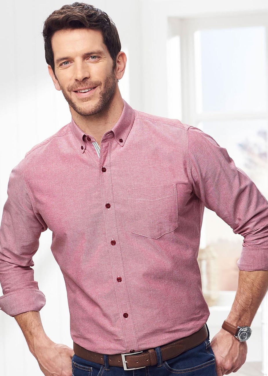 Cotton Traders Sienna Iconic Long Sleeve Plain Oxford Shirt