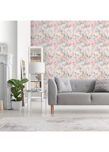 Arthouse Oil Paint Floral Wallpaper
