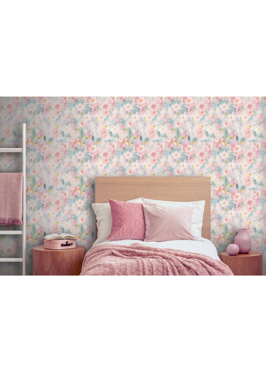 Arthouse Oil Paint Floral Wallpaper
