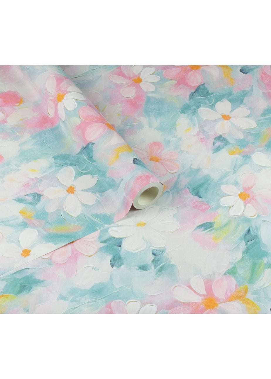 Arthouse Oil Paint Floral Wallpaper