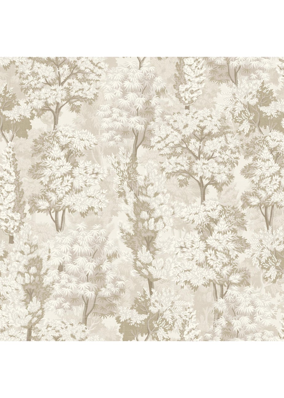 Arthouse Organic Forest Neutral / Gold Wallpaper