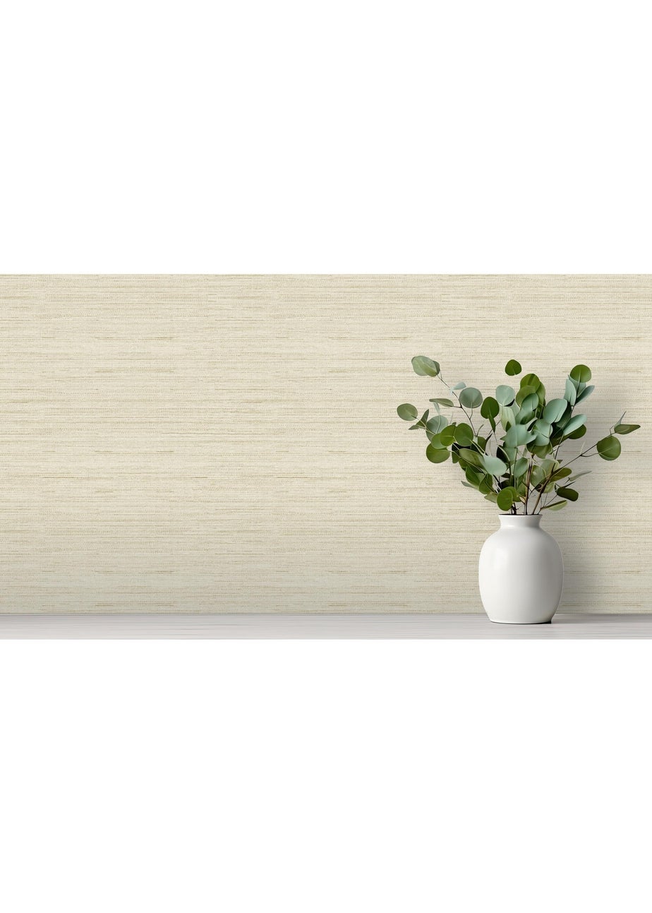 Arthouse Ginkgo Plain Neutral Wallpaper