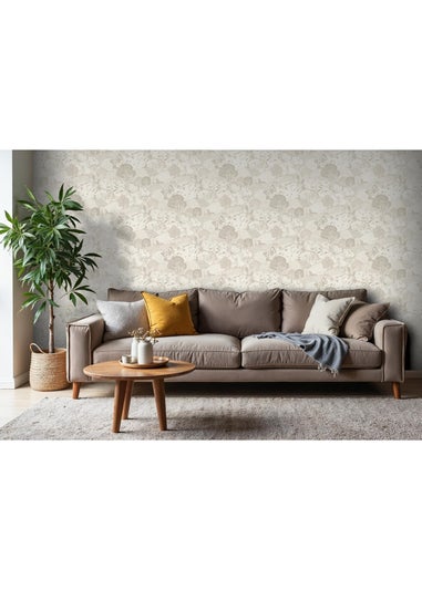 Arthouse Country Landscape Neutral Wallpaper