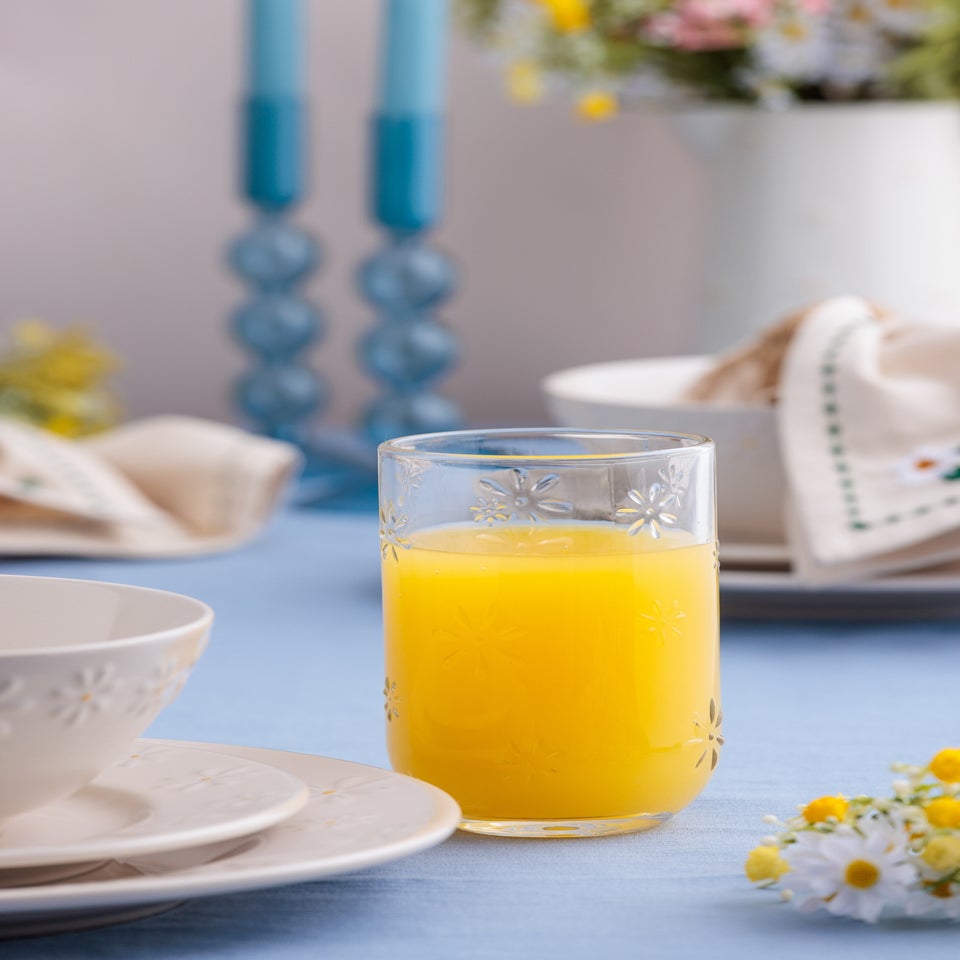 Ravenhead Daisy Glasses 45cl Set of 4