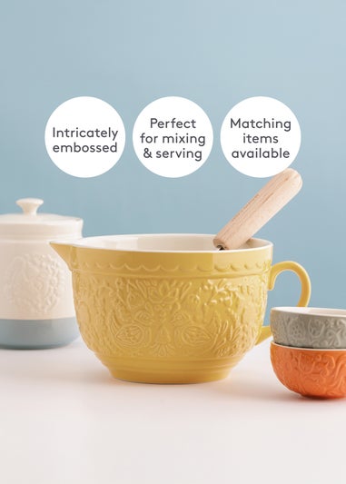 Mason Cash Yellow Home to Roost Batter Bowl