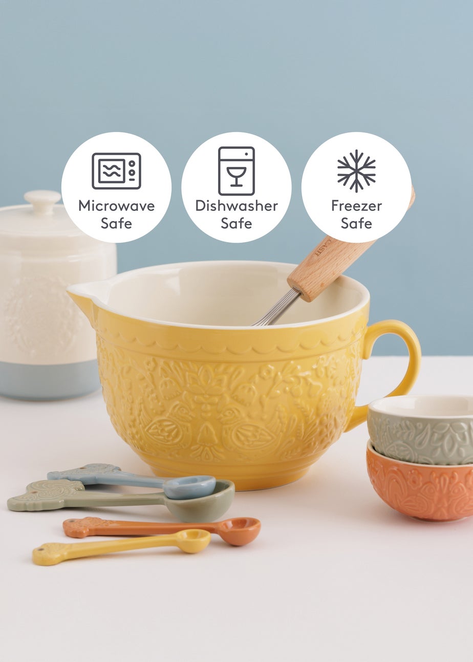 Mason Cash Yellow Home to Roost Batter Bowl